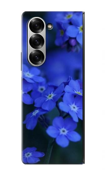 S0782 Forget me not Hülle Schutzhülle Taschen für Samsung Galaxy Z Fold 7