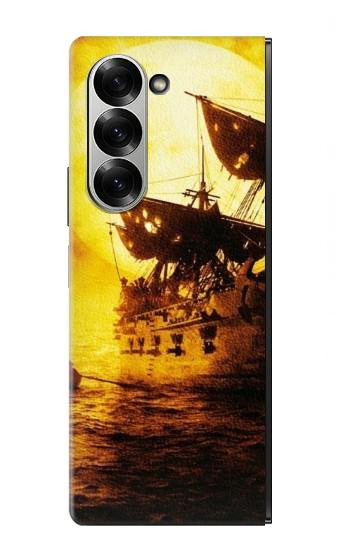 S0841 Pirates Black Pearl Hülle Schutzhülle Taschen für Samsung Galaxy Z Fold 7