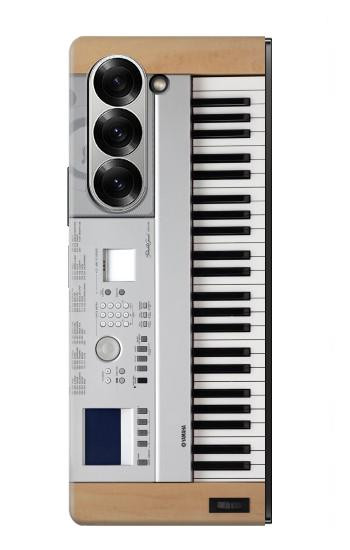S0891 Keyboard Digital Piano Hülle Schutzhülle Taschen für Samsung Galaxy Z Fold 7