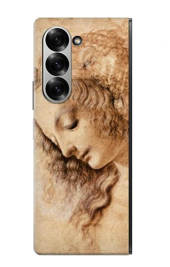 S1045 Leonardo da Vinci Woman's Head Hülle Schutzhülle Taschen für Samsung Galaxy Z Fold 7