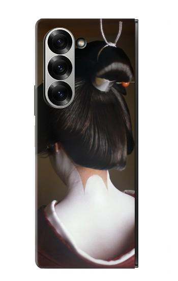 S1337 Japan Geisha Neck Hülle Schutzhülle Taschen für Samsung Galaxy Z Fold 7