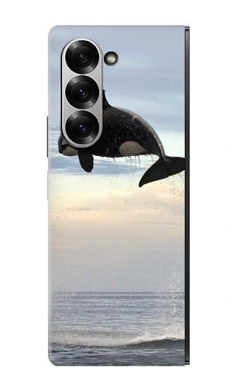 S1349 Killer whale Orca Hülle Schutzhülle Taschen für Samsung Galaxy Z Fold 7