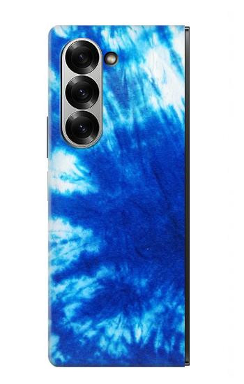 S1869 Tie Dye Blue Hülle Schutzhülle Taschen für Samsung Galaxy Z Fold 7