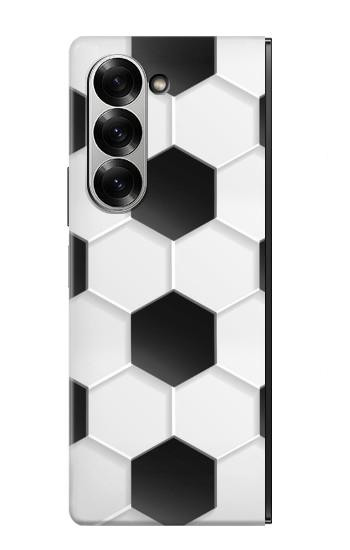 S2061 Football Soccer Pattern Hülle Schutzhülle Taschen für Samsung Galaxy Z Fold 7