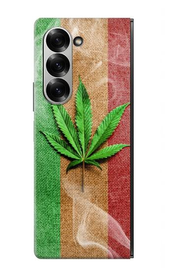 S2109 Smoke Reggae Rasta Flag Hülle Schutzhülle Taschen für Samsung Galaxy Z Fold 7