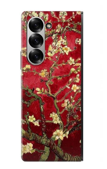 S2414 Red Blossoming Almond Tree Van Gogh Hülle Schutzhülle Taschen für Samsung Galaxy Z Fold 7