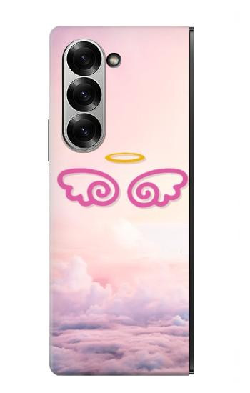 S2514 Cute Angel Wings Hülle Schutzhülle Taschen für Samsung Galaxy Z Fold 7