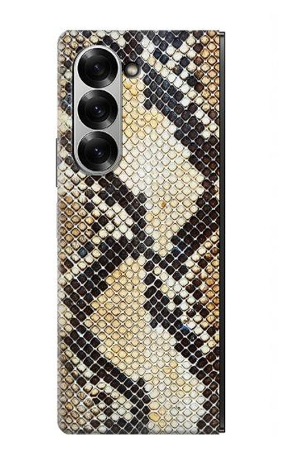S2703 Snake Skin Texture Graphic Printed Hülle Schutzhülle Taschen für Samsung Galaxy Z Fold 7