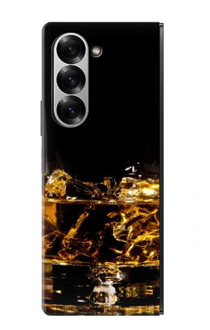 S2742 Ice Whiskey Whisky Glass Hülle Schutzhülle Taschen für Samsung Galaxy Z Fold 7
