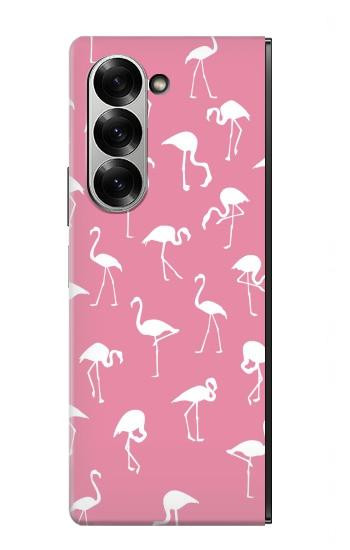 S2858 Pink Flamingo Pattern Hülle Schutzhülle Taschen für Samsung Galaxy Z Fold 7