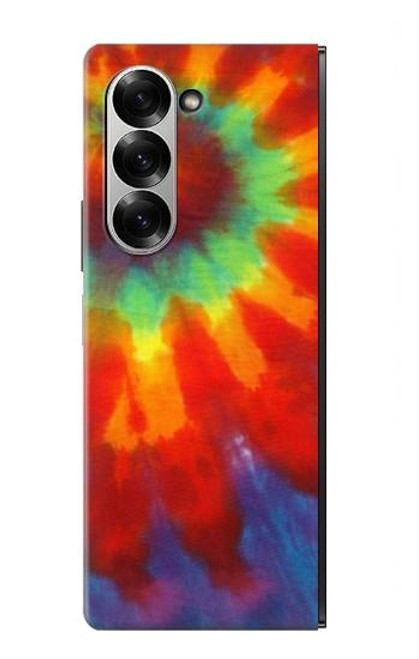 S2985 Colorful Tie Dye Texture Hülle Schutzhülle Taschen für Samsung Galaxy Z Fold 7