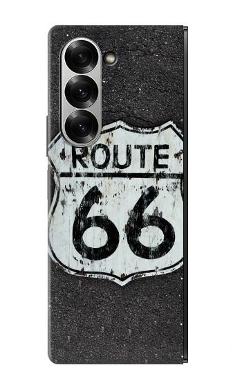 S3207 Route 66 Sign Hülle Schutzhülle Taschen für Samsung Galaxy Z Fold 7