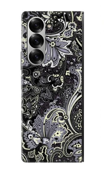 S3251 Batik Flower Pattern Hülle Schutzhülle Taschen für Samsung Galaxy Z Fold 7