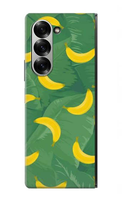 S3286 Banana Fruit Pattern Hülle Schutzhülle Taschen für Samsung Galaxy Z Fold 7