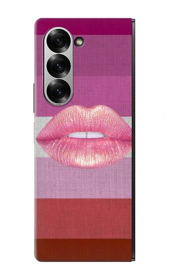 S3473 LGBT Lesbian Flag Hülle Schutzhülle Taschen für Samsung Galaxy Z Fold 7