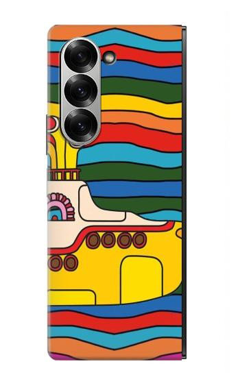 S3599 Hippie Submarine Hülle Schutzhülle Taschen für Samsung Galaxy Z Fold 7