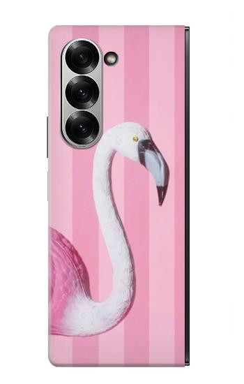 S3805 Flamingo Pink Pastel Hülle Schutzhülle Taschen für Samsung Galaxy Z Fold 7