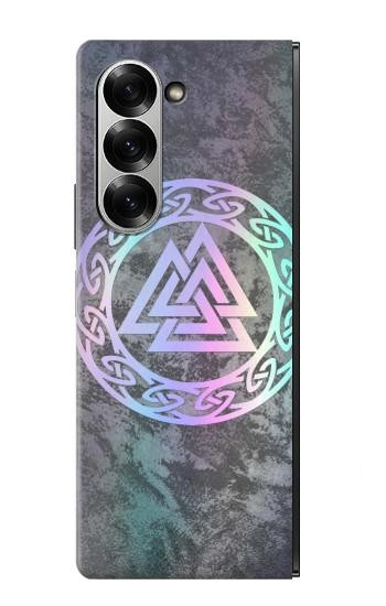 S3833 Valknut Odin Wotans Knot Hrungnir Heart Hülle Schutzhülle Taschen für Samsung Galaxy Z Fold 7
