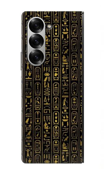 S3869 Ancient Egyptian Hieroglyphic Hülle Schutzhülle Taschen für Samsung Galaxy Z Fold 7