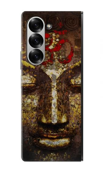 S3874 Buddha Face Ohm Symbol Hülle Schutzhülle Taschen für Samsung Galaxy Z Fold 7