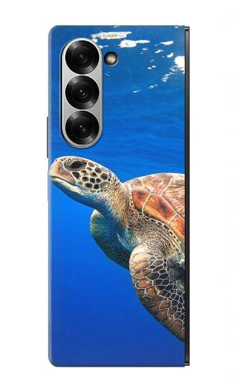 S3898 Sea Turtle Hülle Schutzhülle Taschen für Samsung Galaxy Z Fold 7