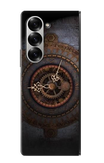 S3908 Vintage Clock Hülle Schutzhülle Taschen für Samsung Galaxy Z Fold 7