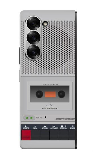 S3953 Vintage Cassette Player Graphic Hülle Schutzhülle Taschen für Samsung Galaxy Z Fold 7