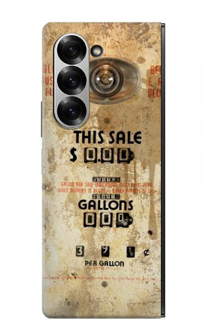 S3954 Vintage Gas Pump Hülle Schutzhülle Taschen für Samsung Galaxy Z Fold 7