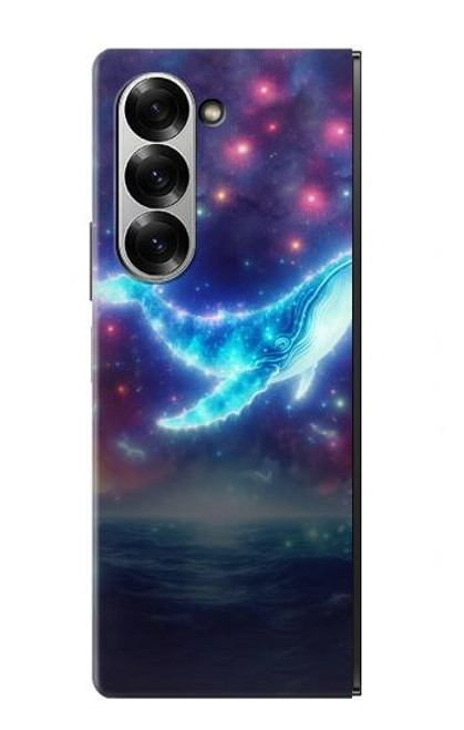 S3982 Dream Whale Colorful Nebula Hülle Schutzhülle Taschen für Samsung Galaxy Z Fold 7