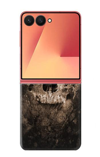 S0552 Skull Hülle Schutzhülle Taschen für Samsung Galaxy Z Flip 7