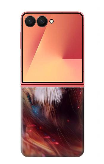 S0691 Leo Paint Hülle Schutzhülle Taschen für Samsung Galaxy Z Flip 7