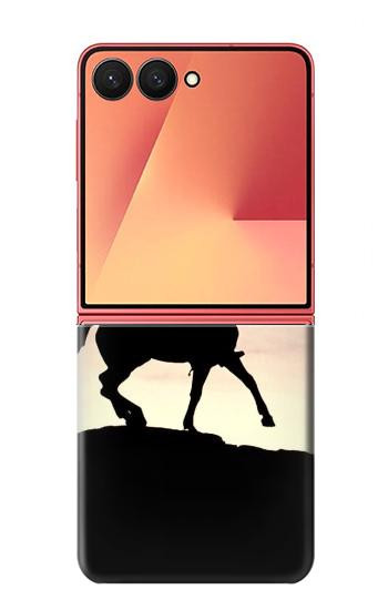 S0773 Cowboy Hülle Schutzhülle Taschen für Samsung Galaxy Z Flip 7