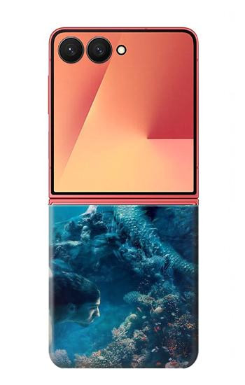 S0899 Mermaid Hülle Schutzhülle Taschen für Samsung Galaxy Z Flip 7