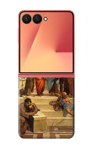 S1086 Raphael's School of Athens Hülle Schutzhülle Taschen für Samsung Galaxy Z Flip 7