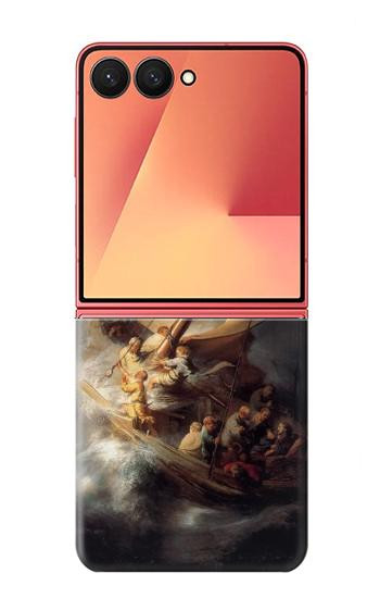 S1091 Rembrandt Christ in The Storm Hülle Schutzhülle Taschen für Samsung Galaxy Z Flip 7