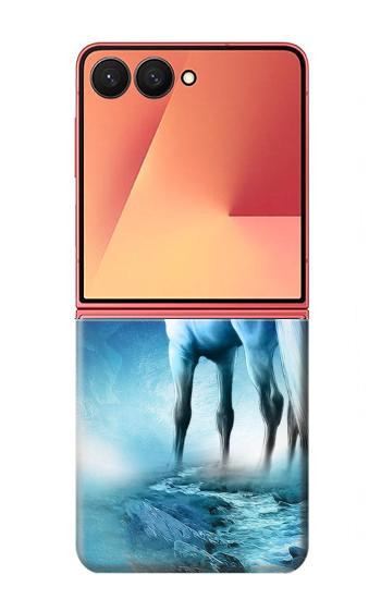 S1130 Unicorn Horse Hülle Schutzhülle Taschen für Samsung Galaxy Z Flip 7