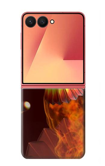 S1239 Badmintons Hülle Schutzhülle Taschen für Samsung Galaxy Z Flip 7