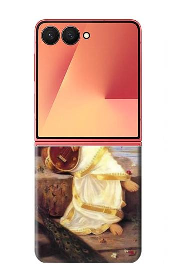 S1420 Saraswati Hindu Goddess Hülle Schutzhülle Taschen für Samsung Galaxy Z Flip 7