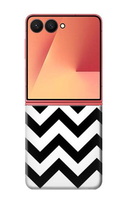 S1613 Chevron Zigzag Hülle Schutzhülle Taschen für Samsung Galaxy Z Flip 7
