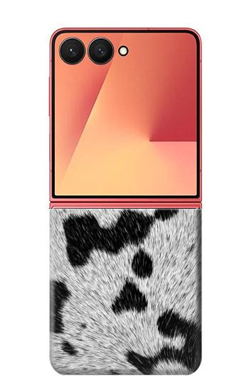 S2170 Cow Fur Texture Graphic Printed Hülle Schutzhülle Taschen für Samsung Galaxy Z Flip 7