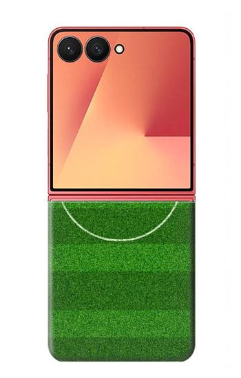 S2322 Football Soccer Field Hülle Schutzhülle Taschen für Samsung Galaxy Z Flip 7