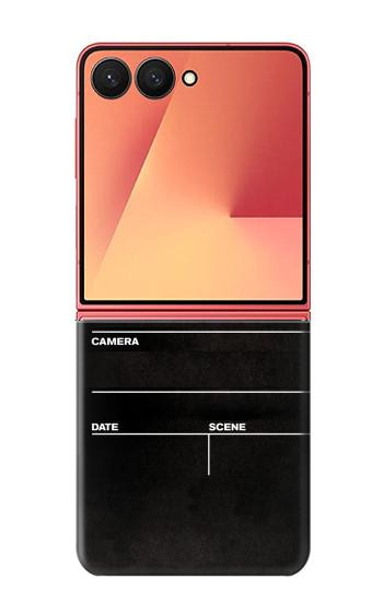 S2479 Director Clapboard Hülle Schutzhülle Taschen für Samsung Galaxy Z Flip 7