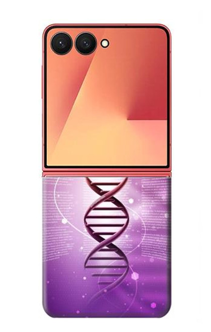 S2573 Dna Genetic Code Hülle Schutzhülle Taschen für Samsung Galaxy Z Flip 7