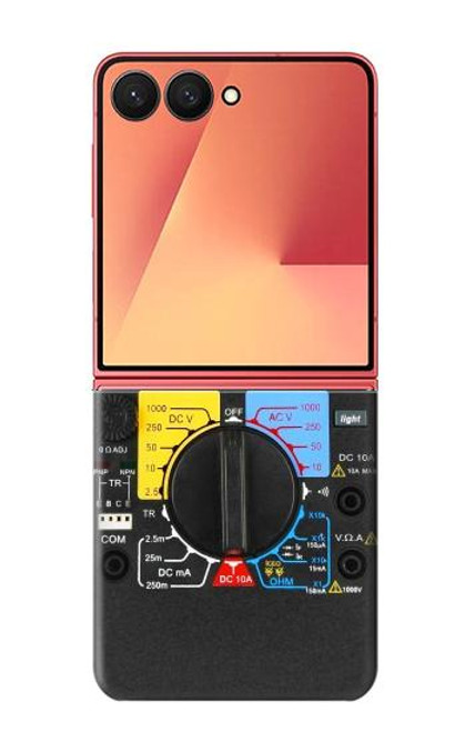 S2660 Analog Multimeter Graphic Printed Hülle Schutzhülle Taschen für Samsung Galaxy Z Flip 7