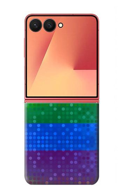 S2683 Rainbow LGBT Pride Flag Hülle Schutzhülle Taschen für Samsung Galaxy Z Flip 7