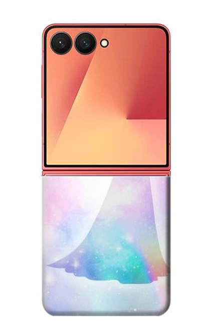 S2992 Princess Pastel Silhouette Hülle Schutzhülle Taschen für Samsung Galaxy Z Flip 7