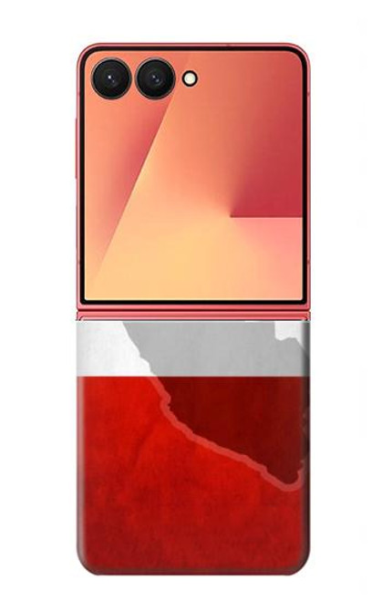 S3018 Peru Flag Hülle Schutzhülle Taschen für Samsung Galaxy Z Flip 7