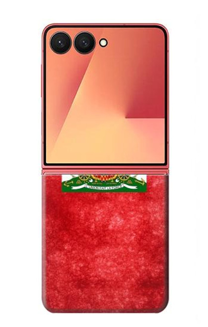 S3022 Haiti Flag Hülle Schutzhülle Taschen für Samsung Galaxy Z Flip 7