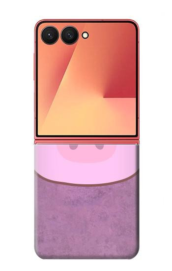 S3269 Pig Cartoon Hülle Schutzhülle Taschen für Samsung Galaxy Z Flip 7