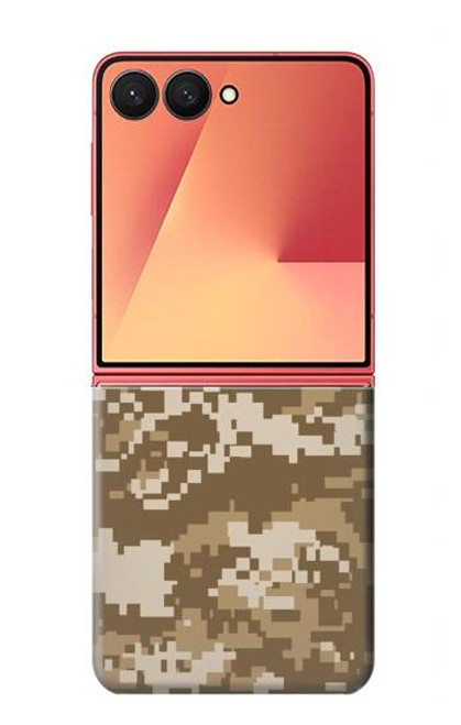 S3294 Army Desert Tan Coyote Camo Camouflage Hülle Schutzhülle Taschen für Samsung Galaxy Z Flip 7